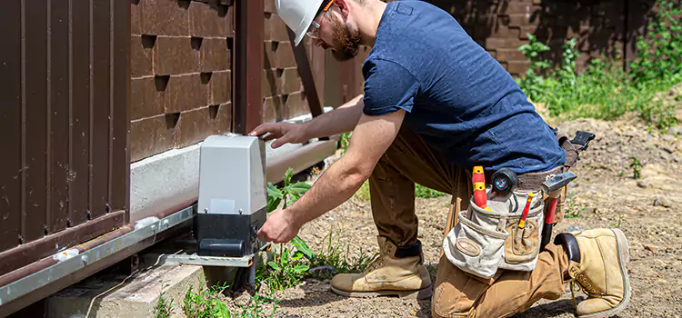 Electric Driveway Gate Installation Logansport